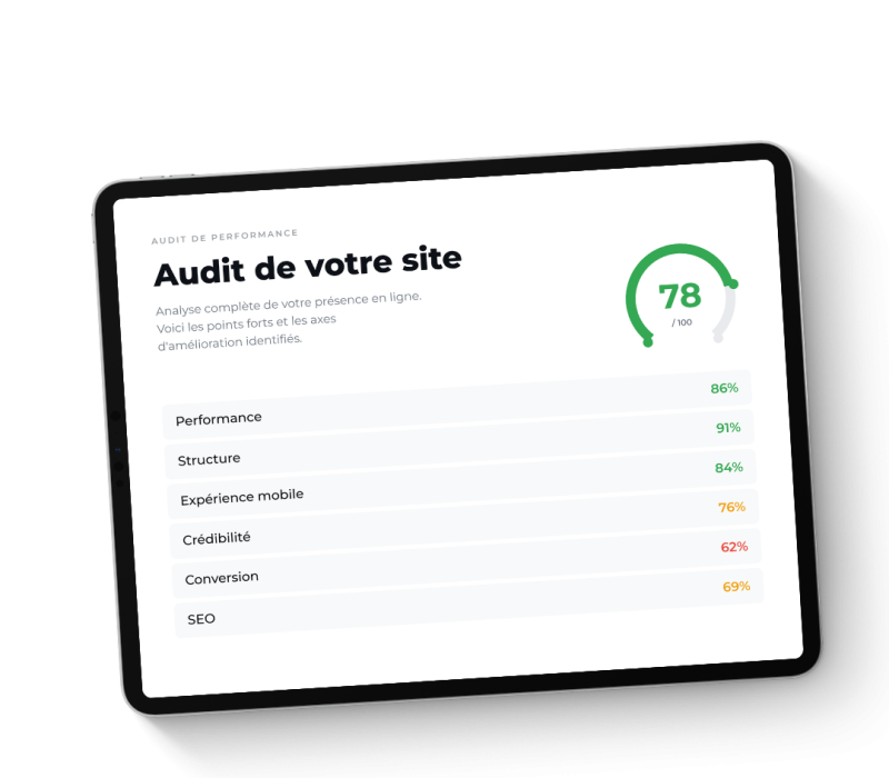 tablette audit